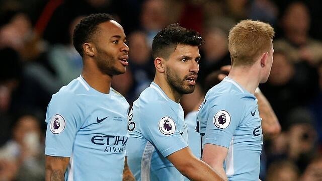  曼城德布劳内手术刀传球，丁丁助攻帽子戏法